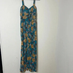 BOG Collective | Botanical Print Jumpsuit | Sz S